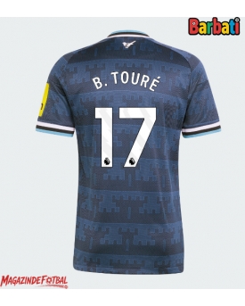 Newcastle United Bazoumana Toure #17 Tricou Fotbal Replică 2026-27 Barbati Deplasare Newcastle United Bazoumana Toure #17 Tricou Fotbal Replică 2026-27 Barbati Deplasare
